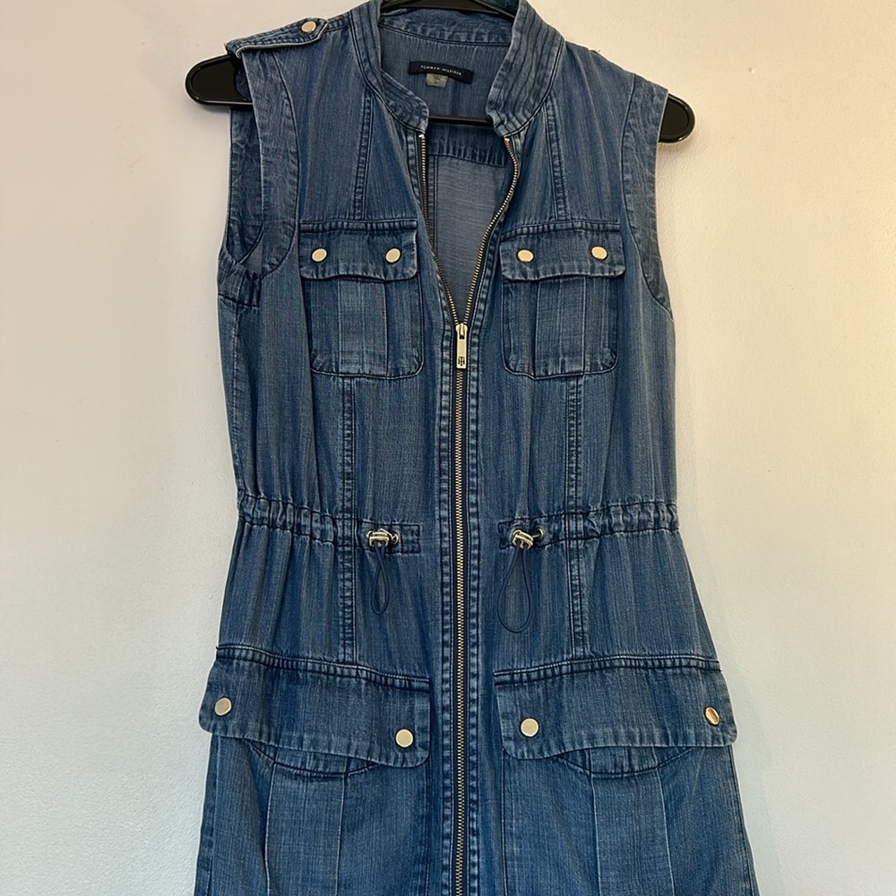 Denim dress
